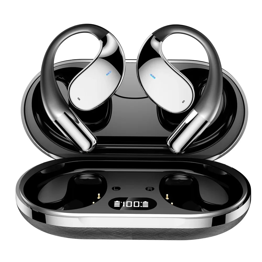 AI Translator Earbuds 144 Languages 3-In-1 Noise Cancelling Bluetooth 5.3 Headset Instant Translator Smart Voice Real Time