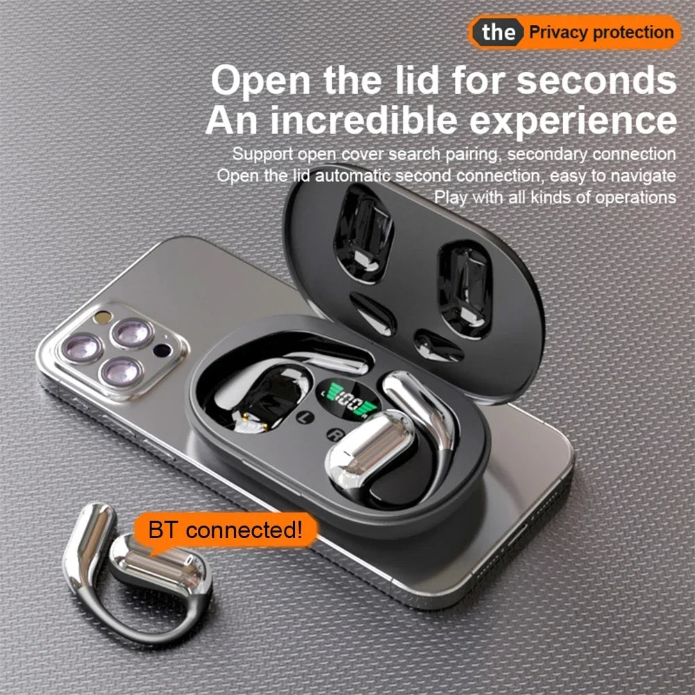 AI Translator Earbuds 144 Languages 3-In-1 Noise Cancelling Bluetooth 5.3 Headset Instant Translator Smart Voice Real Time