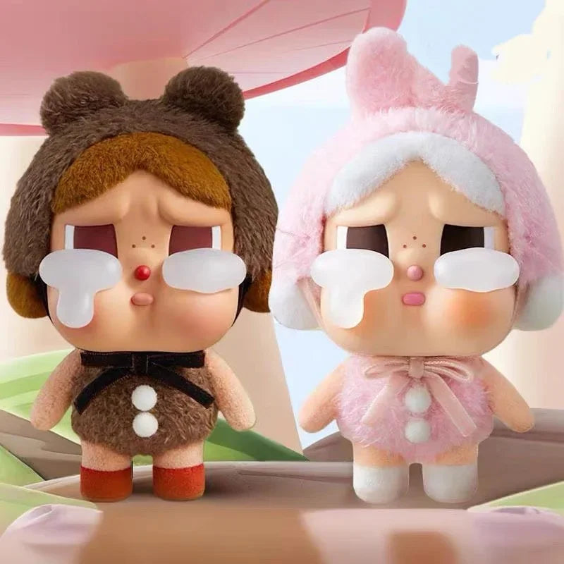 POP MART CRYBABY CRYING AGAIN Series Vinyl Mystery Box Anime Action Figure Original Collection Model Desktop Ornaments Doll Toys