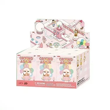POP MART CRYBABY CRYING AGAIN Series Vinyl Mystery Box Anime Action Figure Original Collection Model Desktop Ornaments Doll Toys