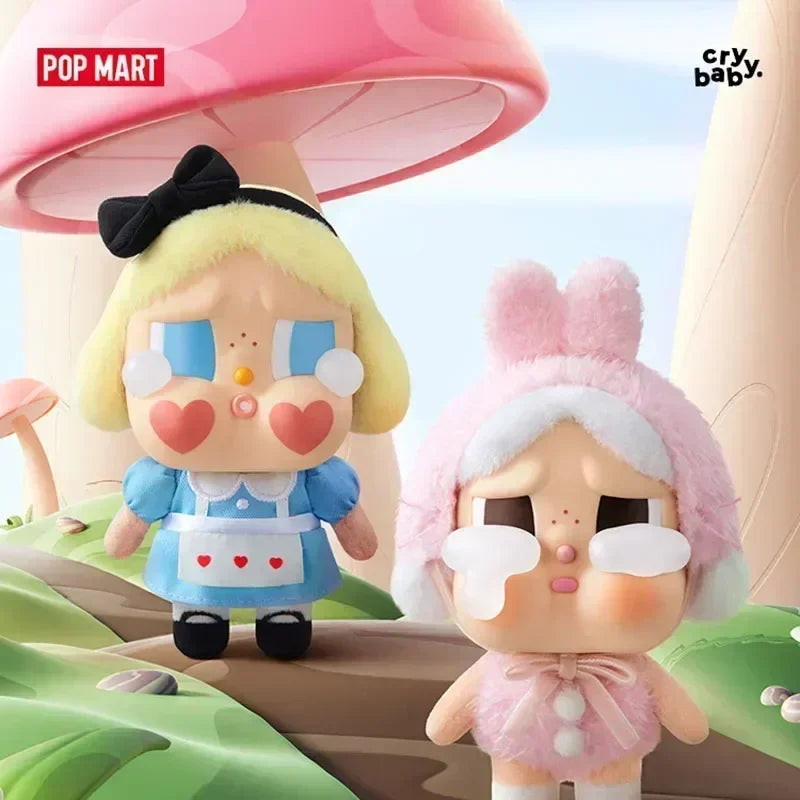 POP MART CRYBABY CRYING AGAIN Series Vinyl Mystery Box Anime Action Figure Original Collection Model Desktop Ornaments Doll Toys