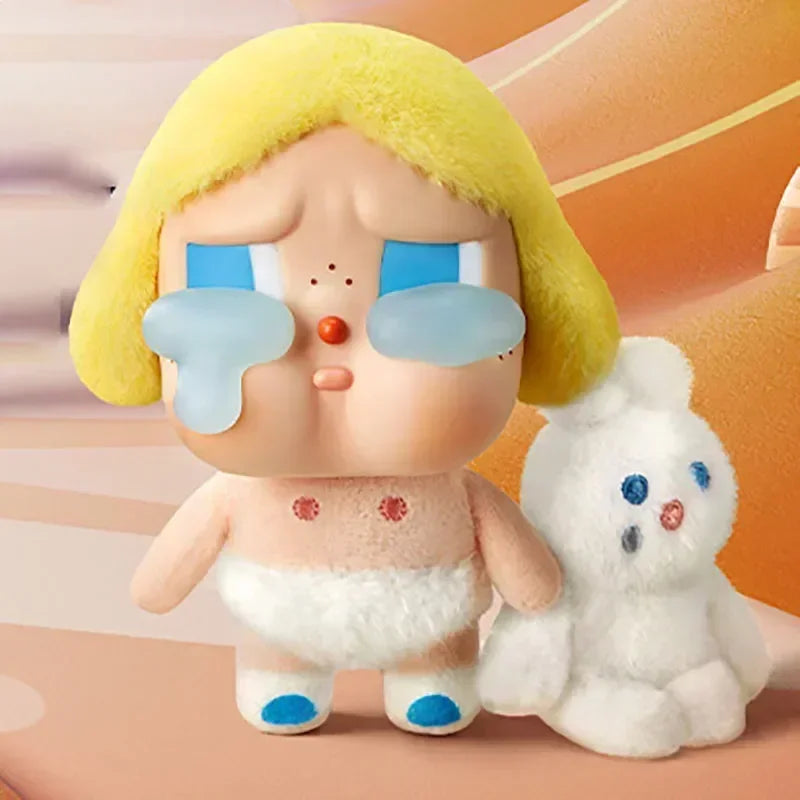 POP MART CRYBABY CRYING AGAIN Series Vinyl Mystery Box Anime Action Figure Original Collection Model Desktop Ornaments Doll Toys